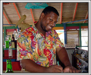 Alison - Bartender At Nisbet Plantation - Nevis Villas
