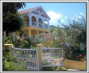 Allamanda Overlooks St. Kitts & Oualie Beach - Nevis Villas