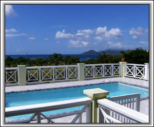 Channel View Villa Rental - Overlooks St. Kitts Nevis Villas