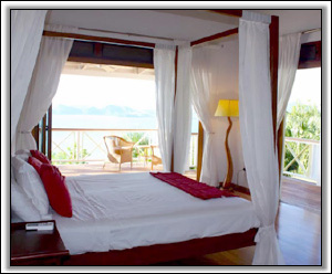 Coccoloba’s Master Bedroom Has Great Views - Nevis Luxury Villas