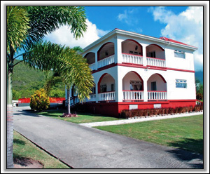 Crimson House Is A 3 Bedroom Nevis Villa - Nevis Villas