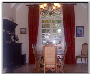 A Formal Dining Room With Nevis Flair - Nevis Villa Rentals
