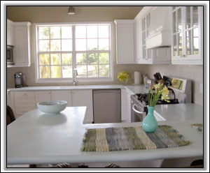The Kitchen Has New Modern Appliances - Nevis Rental Houses