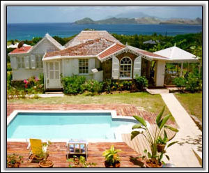 Lambsdown Looks Out Towards Saint Kitts - Vacation Property