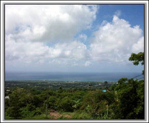 The Verdant Green Landscape Of Nevis - Luxury Nevis Villas