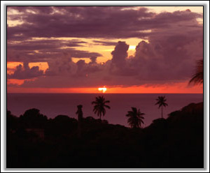 Another Gorgeous Nevis Sunset - Villa Rentals