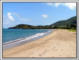 Cades Bay Beach Nevis, West Indies - Villa Rentals Of Nevis