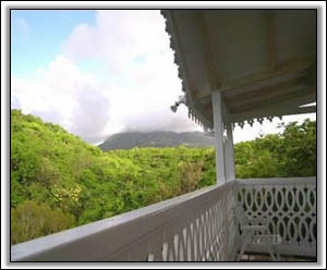 Firefly Cottages Look Out Towards St. Kitts