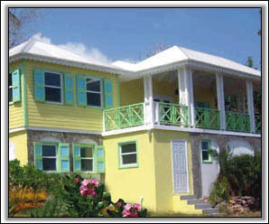 True Nevis Colours Adorn Windsong Villa - Nevis Villa Rentals